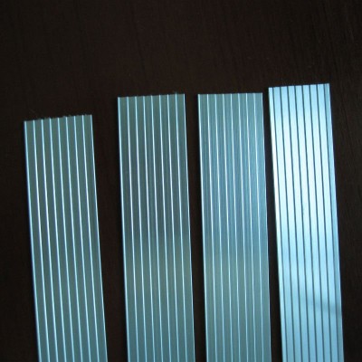 I grid cross bar aluminum stripe by grille lamp